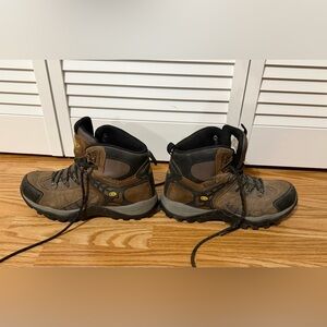 GEN-X Waterproof HikingBootsMen’s 8.5BrownLeatherTrail Backpacking Outdoor Boots